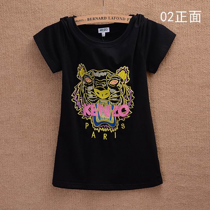 KENZO short round collar T woman S-2XL-002